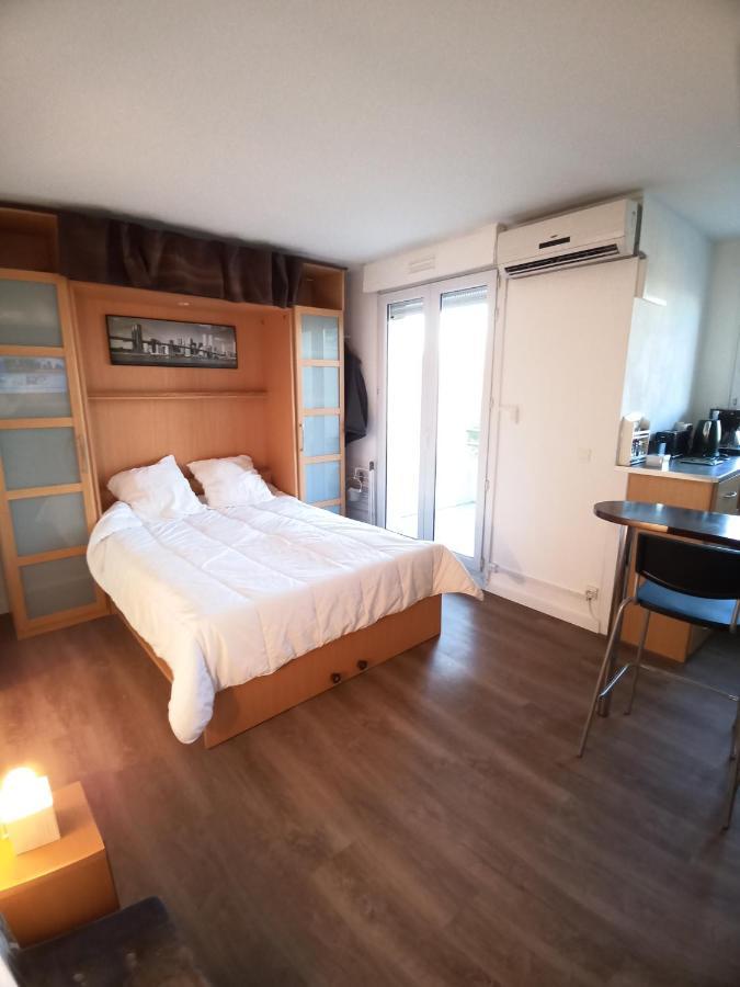 Studio Santa Monica - Climatise - Piscine - Parking Toulouse Luaran gambar