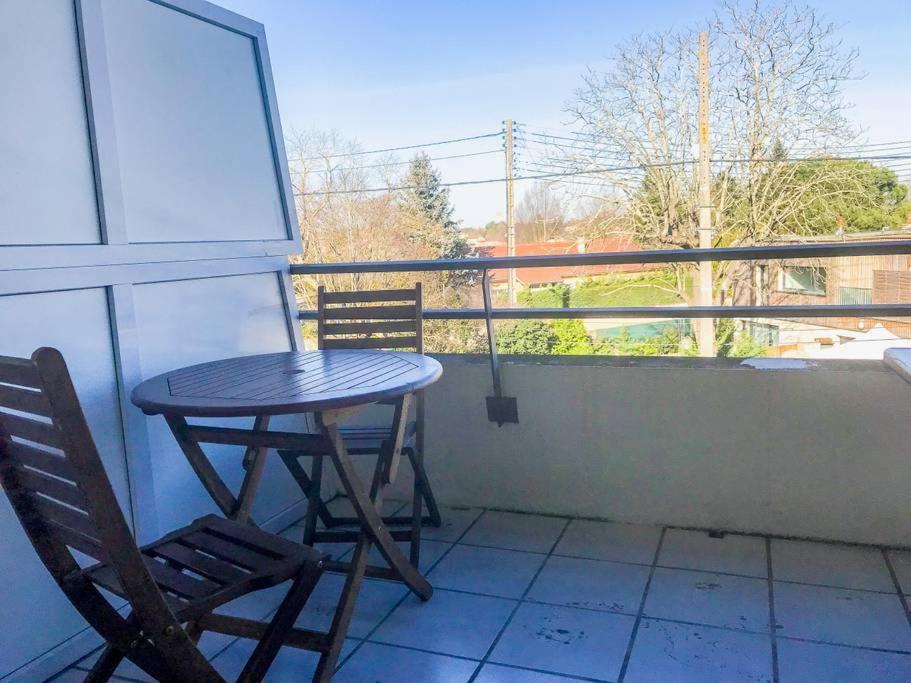 Studio Santa Monica - Climatise - Piscine - Parking Toulouse Luaran gambar